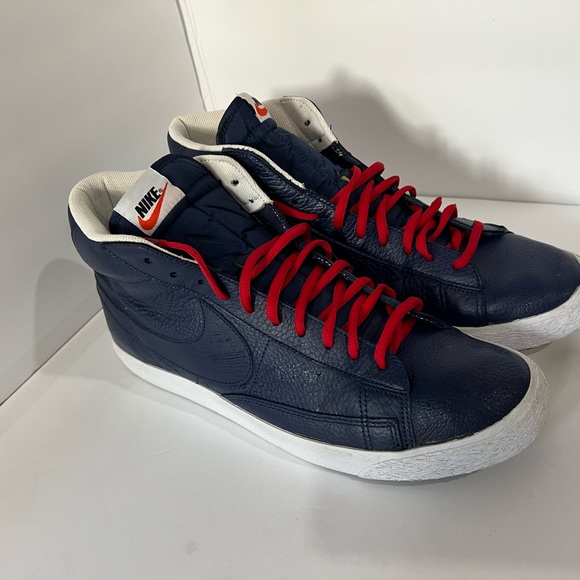 Nike Blazer Mid Trainers In Blue size 13 - Picture 14 of 16